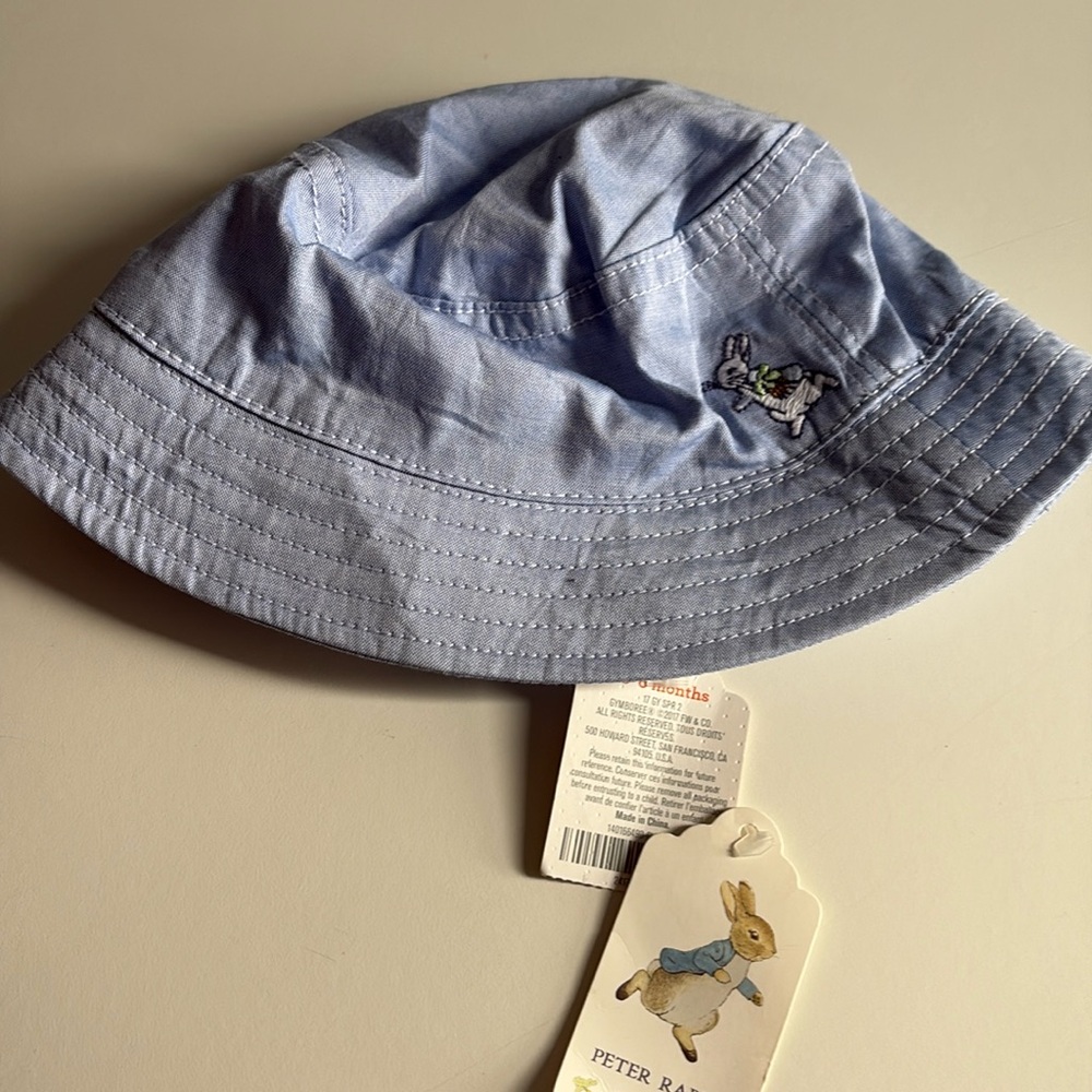 Baby Boy Easter hat! 0-6 months!